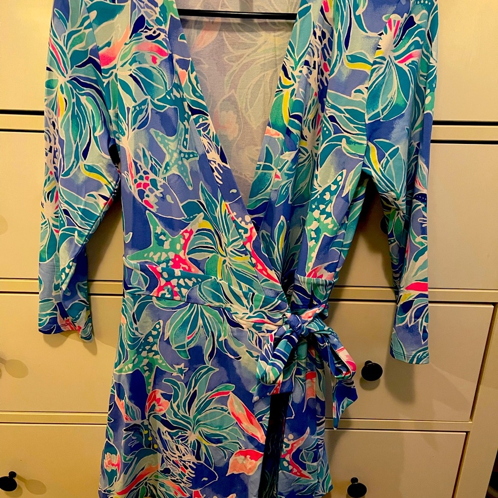 COPY - Lilly Pulitzer karlie wrap romper